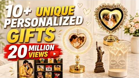 Top 10+ Personalized Gifts for Boyfriend & Girlfriend | Unique Couple Gift Ideas | OyeGifts