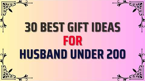30 Best Gift Ideas For Husband Under 200 | Present For Husband | Gifts For Him @RealGiftsHub