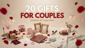 20 Best Gifts for Couples 🎁 Romantic, Thoughtful & Unique Gift Ideas