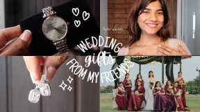 👰🏻‍♀️Wedding gifts from my girl friends 🥰 | Gift ideas for bride - Swarovski, Giva, Armani , etc |