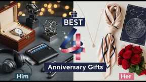 14 Best 4 Year Anniversary Gift Ideas for Him & Her (2026) | Unique 4th Wedding Anniversary Gifts