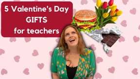 5 simple, sweet, and cheap gifts for teachers on Valentine’s Day 2026