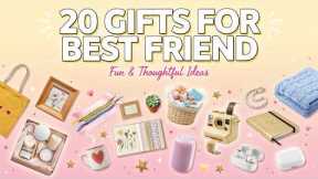 20 Best Gifts for Best Friend 🎁 Fun, Thoughtful & Meaningful Gift Ideas