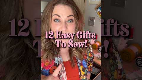 12 Easy DIY Gift Ideas! 🎁 🧵 🪡 #sewing #sewingtutorial