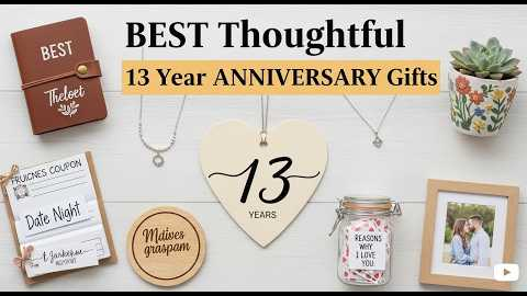 16 Best 13-Year Anniversary Gifts for Couples ❤️ Lace Wedding Anniversary Gift Ideas (2026)