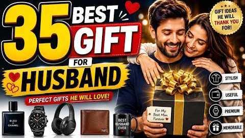 35 Trending Birthday Gifts For Husband | Surprise Gifts For Him | Gifts for Husband Online India