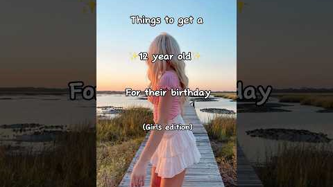 Things to get a 12 year old for their birthday (girls edition) #shorts #preppy #fyp