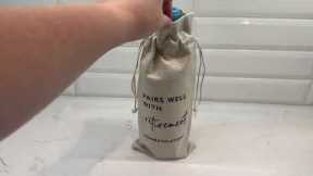 Perfect Wine Gift Bag for Retirement! - Amazon Product Review