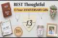 16 Best 13-Year Anniversary Gifts for 