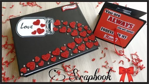 LOVE/BIRTHDAY/ANNIVERSARY SCRAPBOOK || Anniversary Gift idea