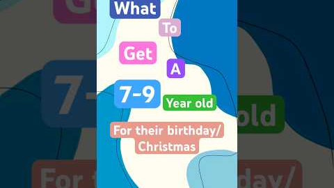 What to get a 7-9 year old for their birthday/Christmas #christmas #gift #birthday #shorts #cute