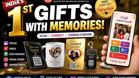 Give a Gift That Speaks, Shows & Surprises! ❤️ | SMART QR WORLD