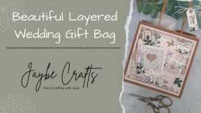 Beautiful Layered Wedding Gift Bag