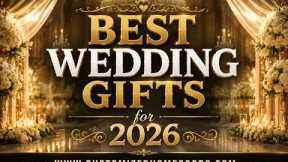 Best Wedding Gifts for 2026 | Personalized, Custom & Handcrafted Wedding Gifts